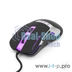 Мышь проводная Gembird MG-520 черный, 3200 dpi, USB, кнопки - 6