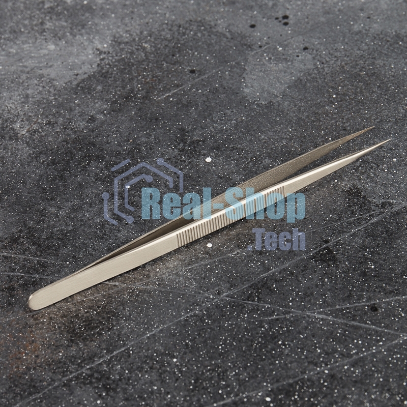 Пинцет прямой Rexant 160 мм (блистер)