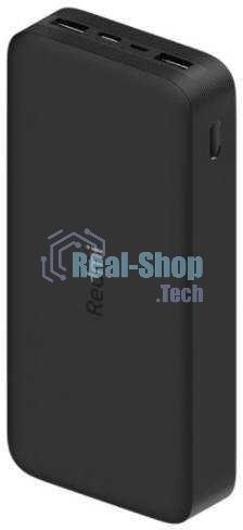 Портативный аккумулятор 20000mAh Xiaomi Redmi 18W Fast Charge Power Bank черный