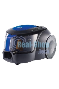 Пылесос LG VK69662N синий, 350/1600 Вт, уборка сухая, пылесборник контейнер 1.2 л