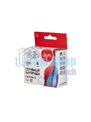 Картридж струйный Sakura 3YM61AE (№305 Black) для HP, черный, 10,6 мл., 240 к.