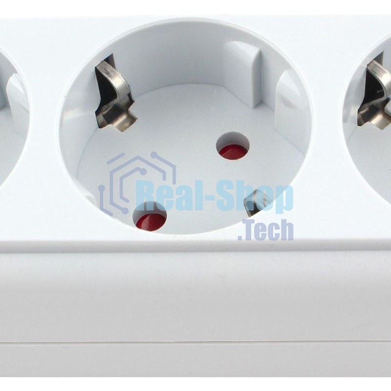 Фильтр-удлинитель PowerCube PRO (SPL(5+1)-16B-P-5М) 5.0 м, LC контур - подавление В/Ч помех, 16А/3,5 кВт