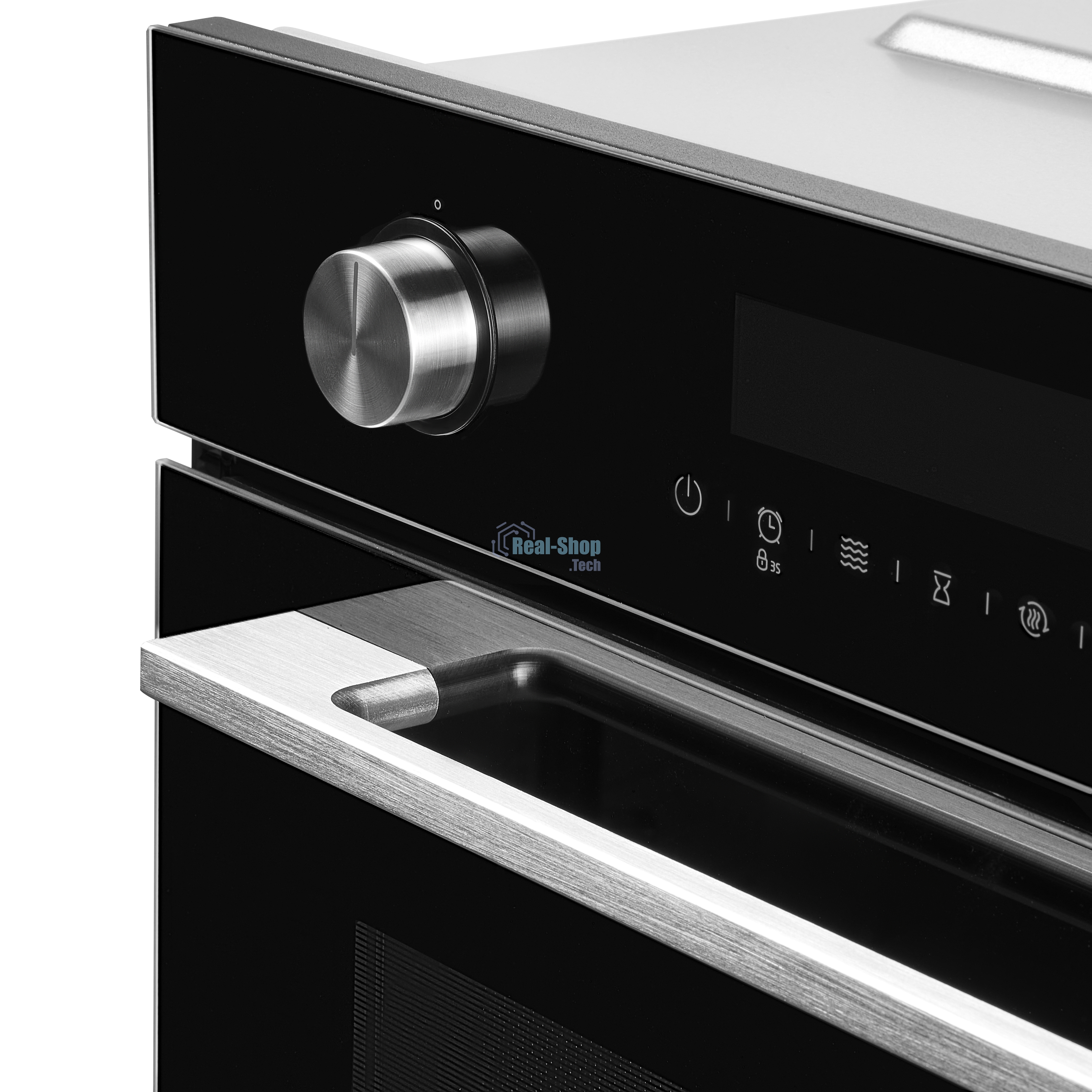 Компактный духовой шкаф с функцией СВЧ Maunfeld MCMO5015MFB