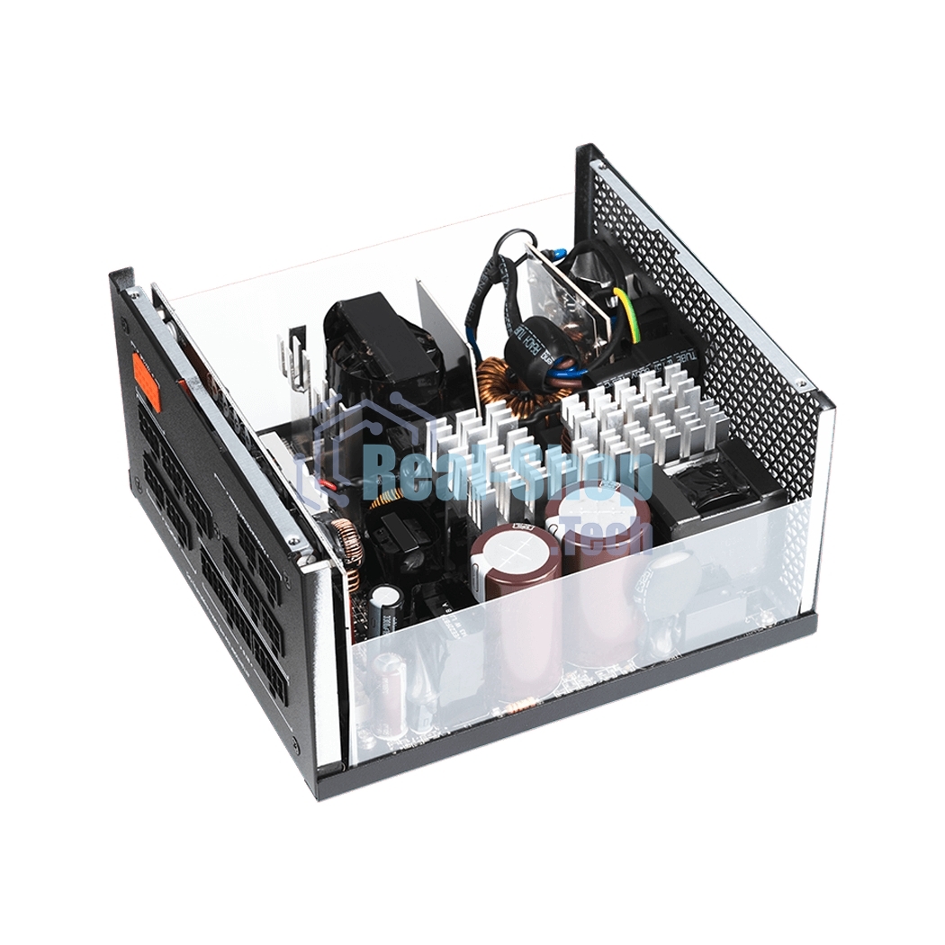 Блок питания PCCooler P5-YS850-G1F, 850Вт, 80 PLUS Gold, 135мм, модульный, черный
