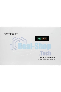 Стабилизатор напряжения Smartwatt AVR Slim 10000RW 10000ВА белый