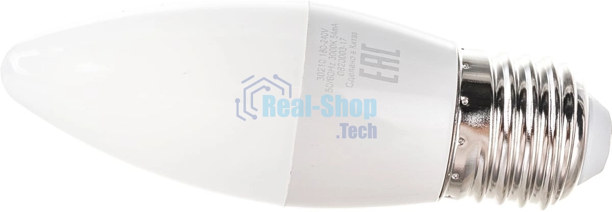 Лампа cветодиодная Gauss Elementary Свеча 10W 750lm 3000K E27 LED