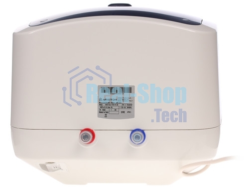 Водонагреватель электрический Ariston BLU EVO R 30 RU белый, накопительный, 30 л, 1,5 кВт