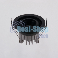 25022/LED / Светильник встраиваемый 5W 4200K BK черный