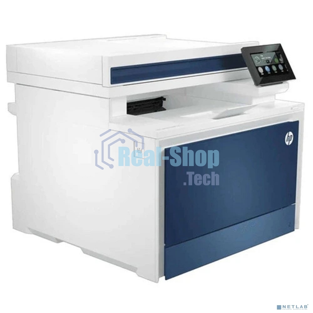 МФУ лазерное HP Color LaserJet Pro MFP 4303dw (5HH65A), A4, цветной, печ. 33 стр/мин., скан. до 44 изобр/мин. (ч/б) 35 изобр/мин. (цвет), 600x600 dpi (печать) 1200x1200 dpi (скан.), USB 2.0, Ethernet (RJ-45), Bluetooth