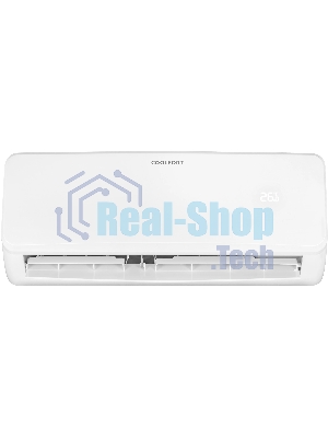 Кондиционер сплит-система Coolfort CF-4002 12000 BTU, 25 м², 39 дБ, охлаждение, обогрев, осушение, белый