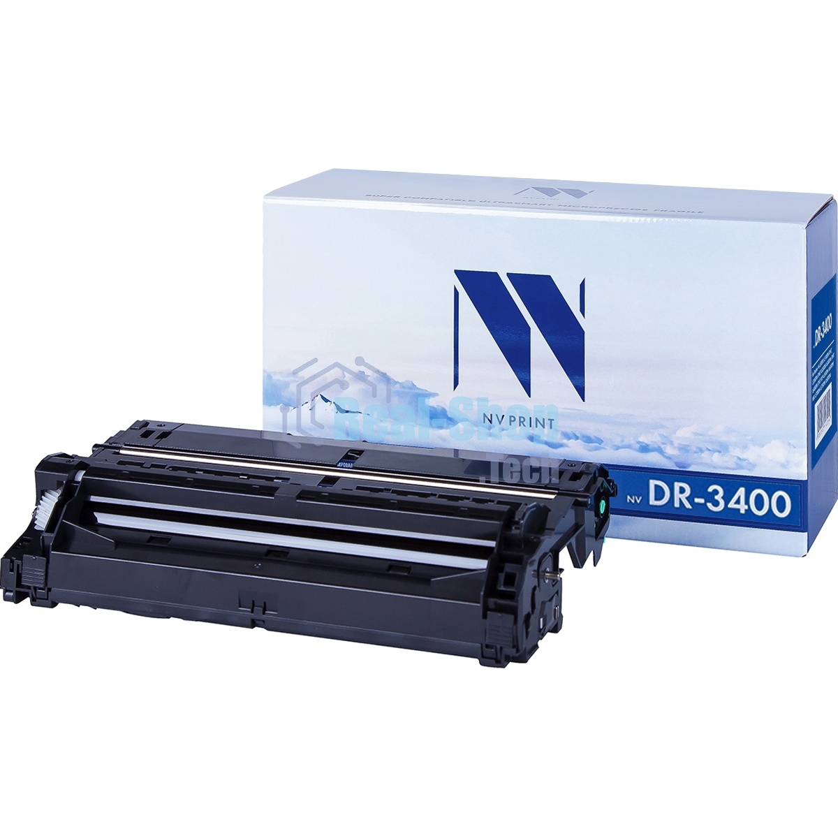 Барабан NVPrint совместимый Brother DR-3400 для HL-L5000D/L5100DN/L5100DNT/L5200DW/L5200DWT/L6250DN/L6300DW/L6300DWT/L6400DW/L6400DWT/DCP-L5500DN/L6600DW/MFC-L5700DN/L5750DW/L6800DW (30000k)