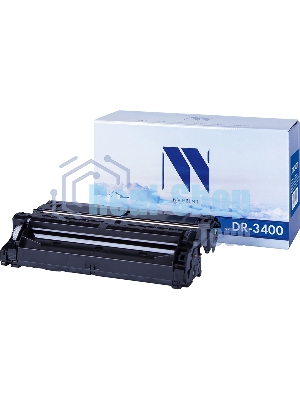 Барабан NVPrint совместимый Brother DR-3400 для HL-L5000D/L5100DN/L5100DNT/L5200DW/L5200DWT/L6250DN/L6300DW/L6300DWT/L6400DW/L6400DWT/DCP-L5500DN/L6600DW/MFC-L5700DN/L5750DW/L6800DW (30000k)