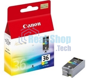 Картридж струйный CLI-36Color (1511B001) для Canon Mini Pixma 260, Цветной, 250 стр.