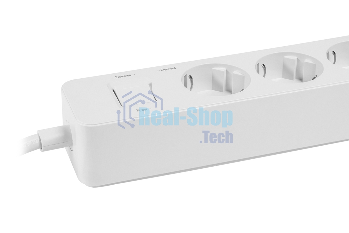 Удлинитель с USB зарядкой Harper UCH-330 White