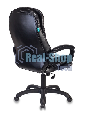 Кресло Бюрократ T-9950LT/BLACK черный, экокожа