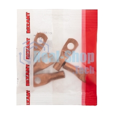 Наконечник медный Rexant ТМ 25-8-7 (25мм² - Ø8мм) (в упак. 5 шт.)