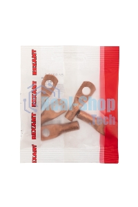 Наконечник медный Rexant ТМ 25-8-7 (25мм² - Ø8мм) (в упак. 5 шт.)