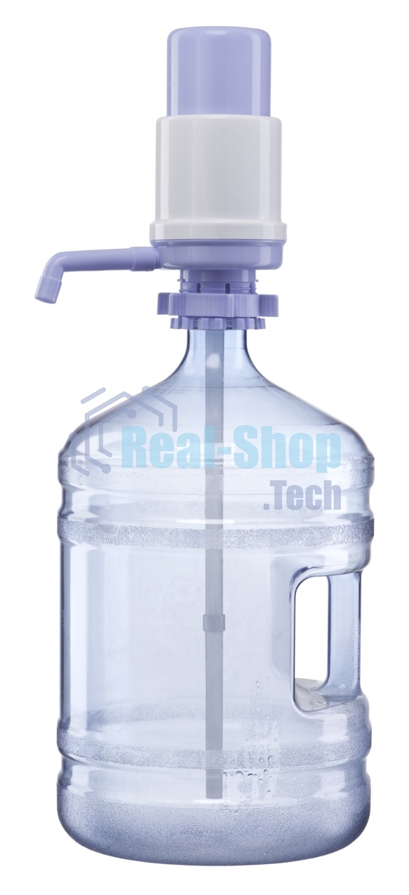 Помпа для 19л бутыли Hotfrost A25 механический серый/синий