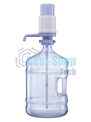 Помпа для 19л бутыли Hotfrost A25 механический серый/синий