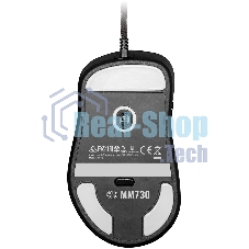 Мышь проводная Cooler Master MM730 (MM-730-KKOL1) черный, 16000 dpi, USB, кнопки - 6
