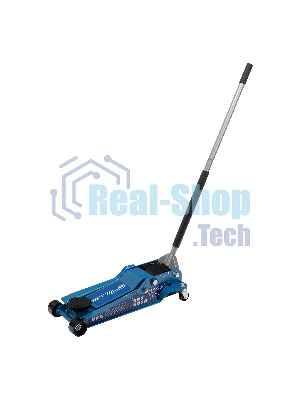 Домкрат Stels 51135 гидравлический подкатной быстрый подъем 3.5т low profile quick lift 100-565 мм