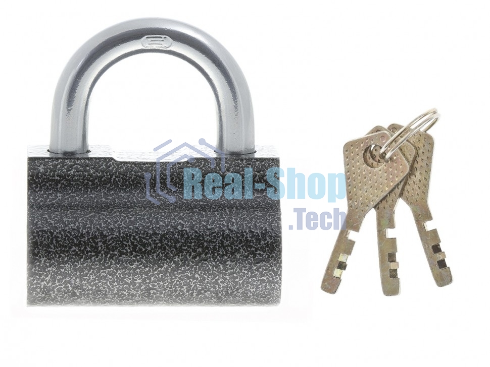 Замок навесной Сибртех ЗН2-9, 80 мм