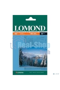 Фотобумага Lomond односторонняя матовая, 180г/м2, A6 (10X15)/600л. для струйной печати (технол.уп).