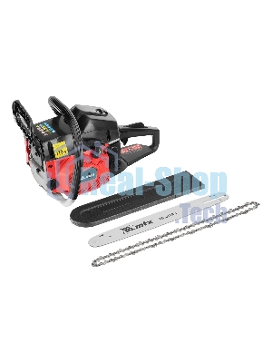 Пила цепная бензиновая MTX MS-4516, шина 40 см, 45 см 3, 2,5 л.с., шаг 0,325, паз 1,5 мм, 64 зв