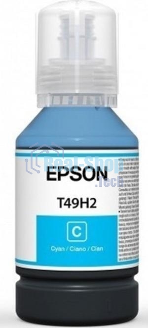 Картридж струйный C13T49H20N Epson T49H2 (SureColor SC-T3100x, 140мл, cyan)