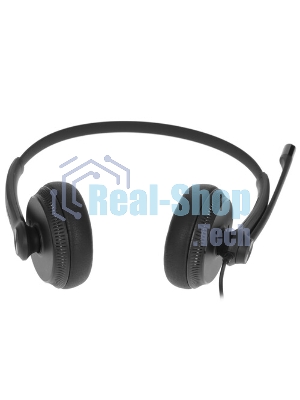 Гарнитура Yealink YHS34 Dual чёрный, проводная