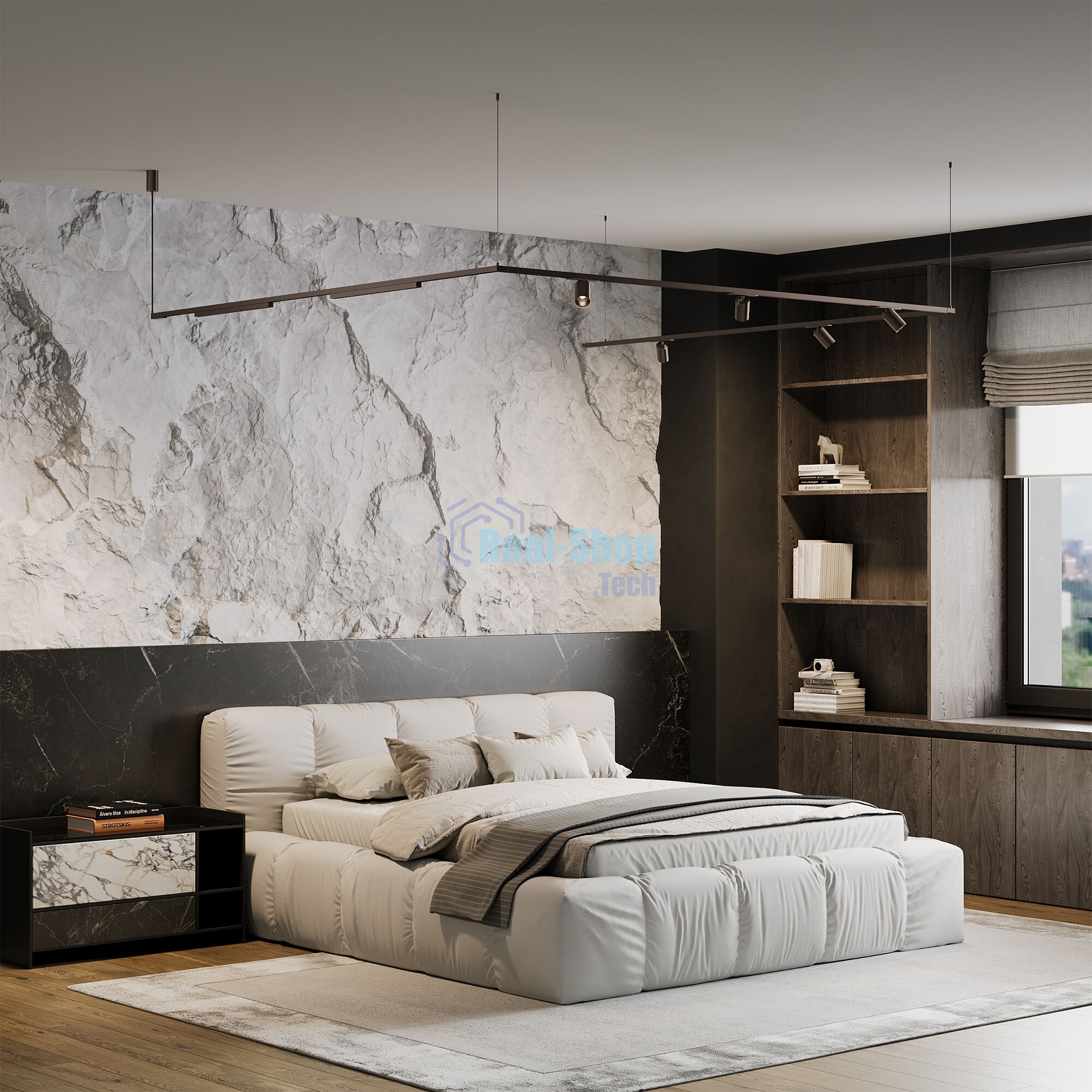 Трековый светильник Titan Line 24W 3000K (титан) 85527/01