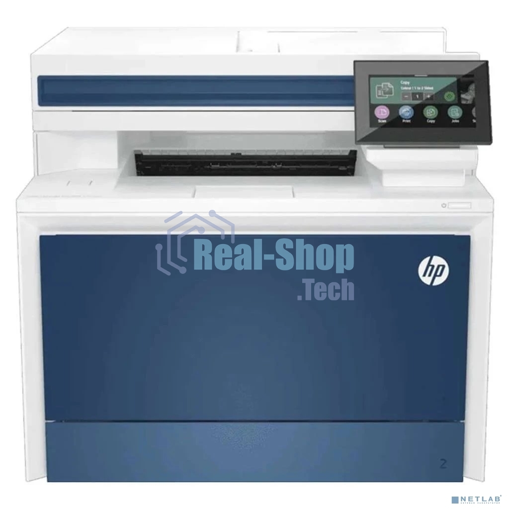 МФУ лазерное HP Color LaserJet Pro MFP 4303dw (5HH65A), A4, цветной, печ. 33 стр/мин., скан. до 44 изобр/мин. (ч/б) 35 изобр/мин. (цвет), 600x600 dpi (печать) 1200x1200 dpi (скан.), USB 2.0, Ethernet (RJ-45), Bluetooth