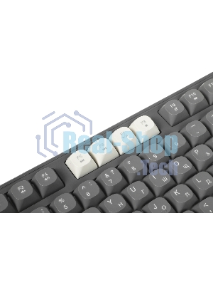Клавиатура Oklick 711G проводная, USB Type-A, серый