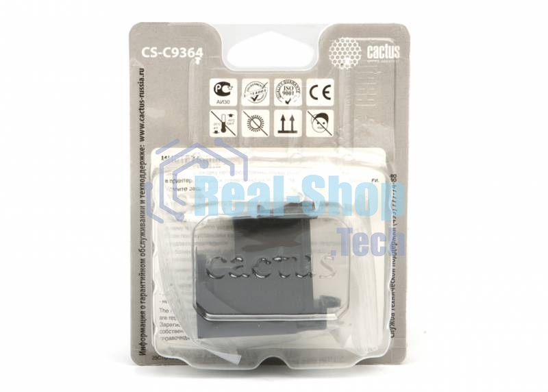 Картридж струйный Cactus CS-C9364 №129 черный (15 мл.) для HP PS 8053/8753/5943/2573/DJ 5900series