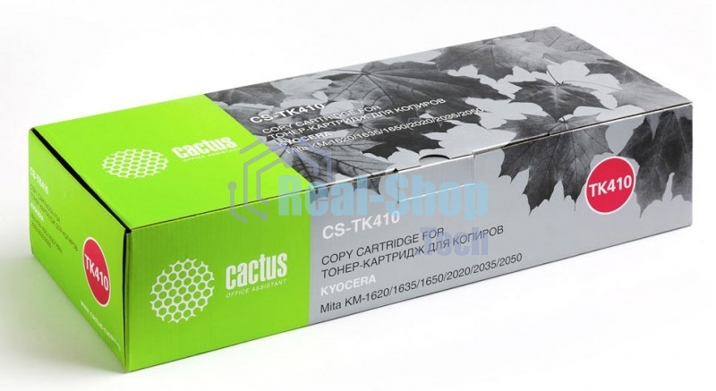 Картридж лазерный Cactus CS-TK410 черный (15000 стр.) для Kyocera Mita FS 1620/1635/1650/2020/2035/2050