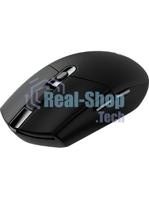 Мышь беспроводная Logitech G305 Lightspeed черный, 12000 dpi, радиоканал, USB, кнопки - 6