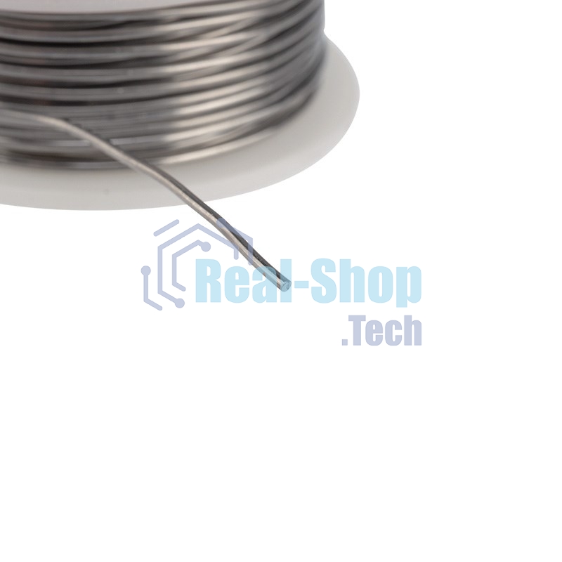 Припой Rexant с канифолью 100 г, Ø1.0 мм катушка, блистер