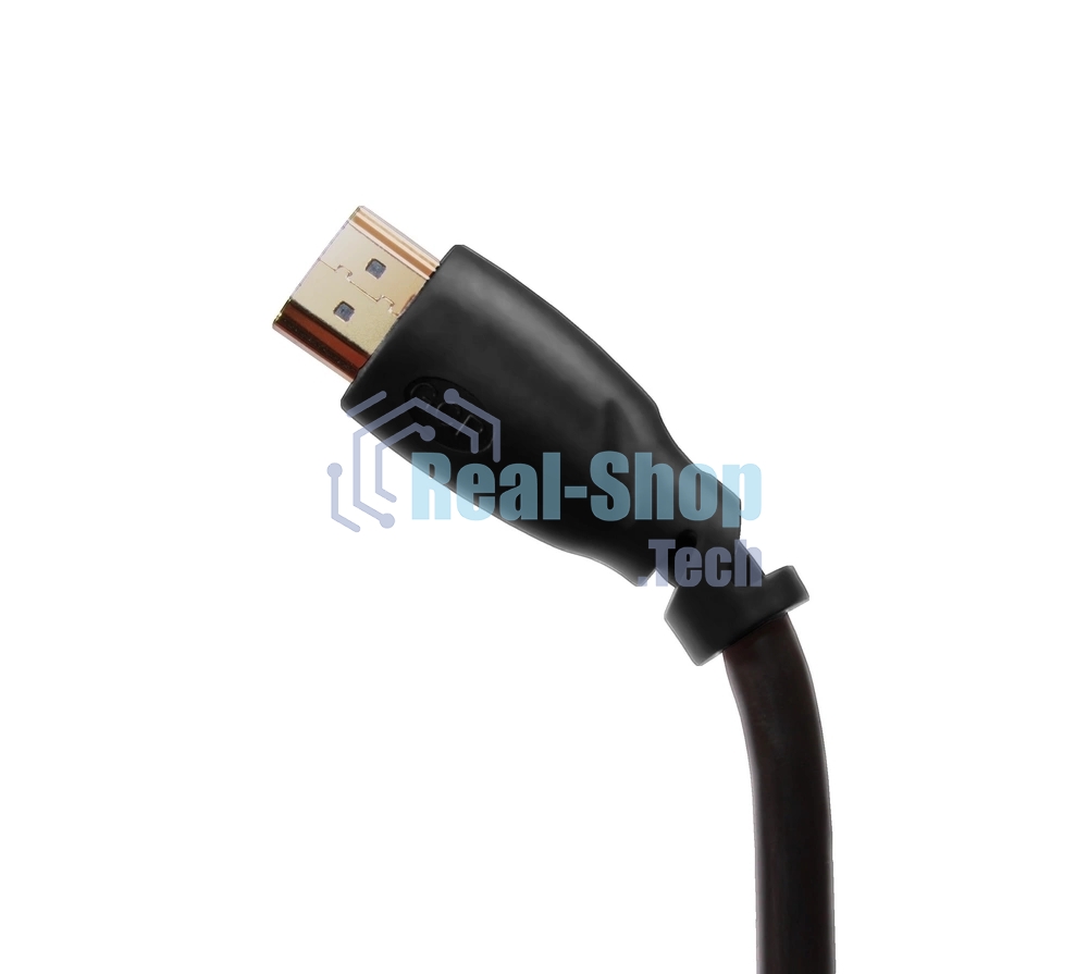 Кабель Greenconnect Premium 2.0m HDMI v2.0 HDR Ultra HD 4K60 Hz/5K30Hz, 3D, Ethernet 18.0 Гбит/с, OD8.0мм, 28/26 AWG, черный, GCR-50542