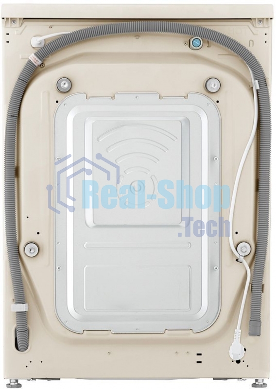 Стиральная машина LG F4V5VS9B бежевый, загрузка фронтальная 9 кг, 1400 об/мин, класс: А
