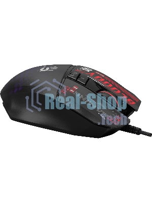 Мышь проводная A4Tech Bloody W60 Max Mini черный, 12000 dpi, USB, кнопки - 9