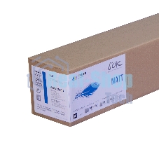 Бумага S'OK универсальная матовая с покрытием для широкоформатной печати 36'' A0 914х45,7м втулка 50