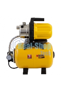 Насосная станция Denzel PS800X автоматическая 800Вт 3200л/ч ресивер 24л подъем 38м