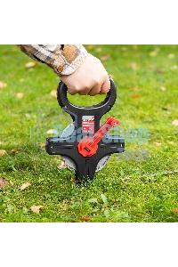 Рулетка геодезическая Matrix 50 м х 12,5 мм, металлическая лента, открытый корпус