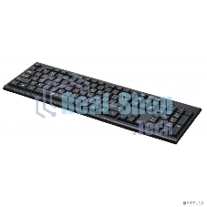 Клавиатура проводная Oklick 120M черный USB