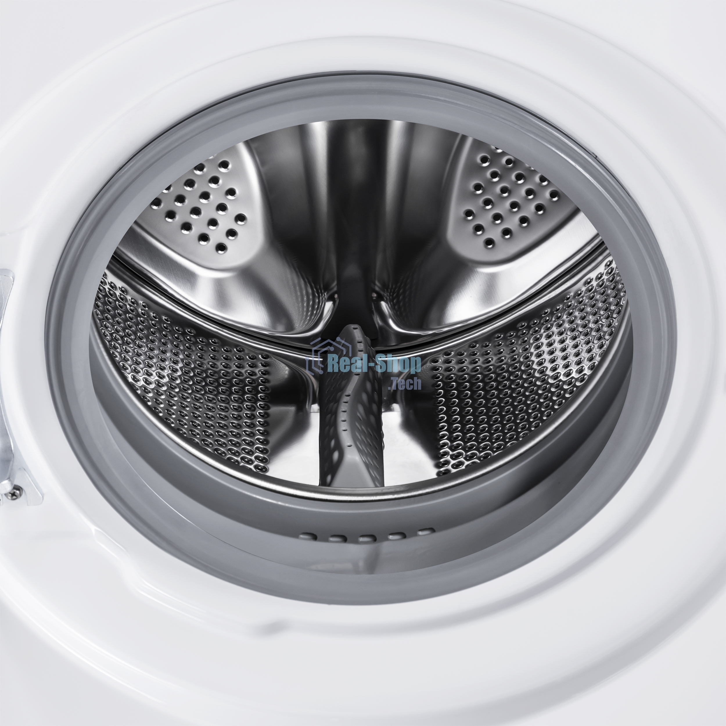 Стиральная машина c инвертором и паром Maunfeld MFWM148IWHT белый, загрузка фронтальная 8 кг, 1400 об/мин, класс: A+++