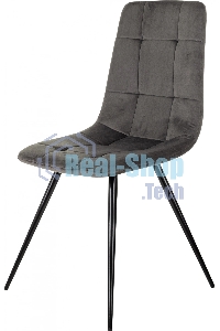 Стул для дома Бюрократ CH-K1_4 комплект 4 шт т. серый Holland 18 металл черный на ножках