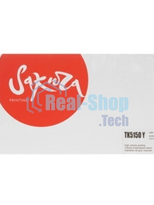 Картридж Sakura TK5150Y для Kyocera Mita ECOSYS P6035cdn/M6035cidn/M6535cidn, желтый, 10 000 к.