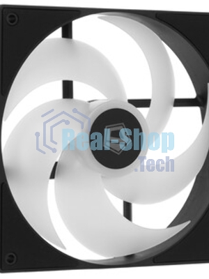 Вентилятор для корпуса ID-Cooling AS-140-K черный, 140 мм, 1800 об/мин, 24.9 дБ, 4 pin