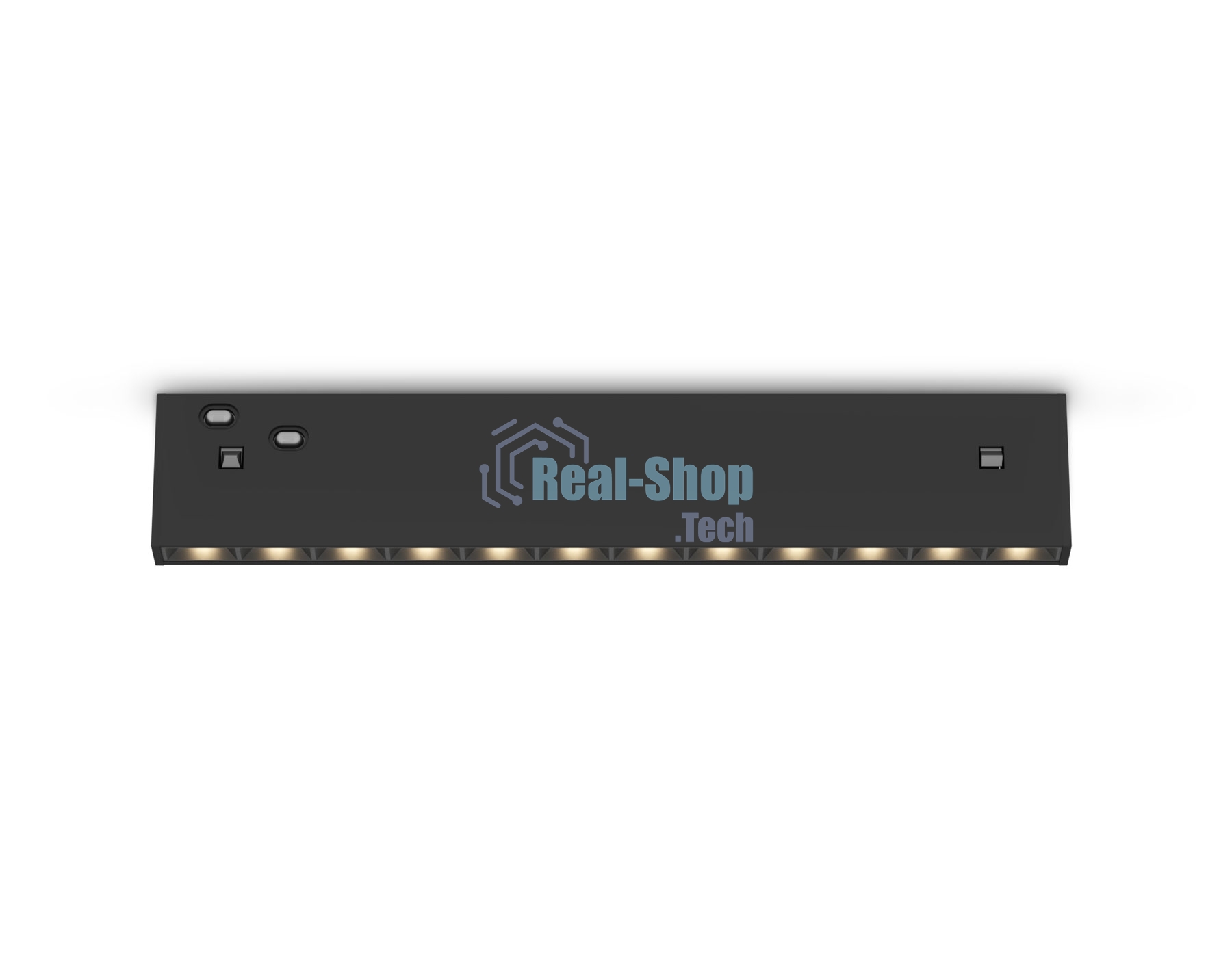 Трековый светильник GL2335 BK черный IP20 10W 3CCT 3000/4200/6400K 48V 200*10*37