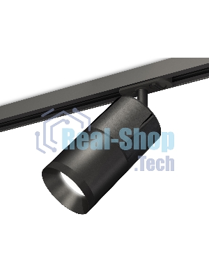 Светильник Ambrella light XT7402050 SBK/DCH/PBK черный песок/черный хром/черный полированный MR16 GU5.3